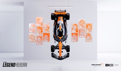 McLaren, efsane kaplamasını tanıttı