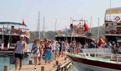 Bodrum'a turist akını