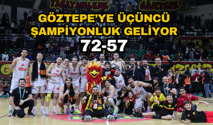 Göztepe 100'üncü yılında basketbolda da şampiyonluk getiriyor: 72-57