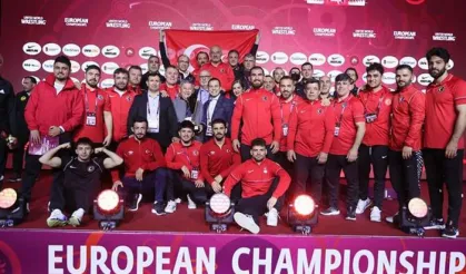 Milli Güreşçiler Avrupa Şampiyonası'nda 14 madalya kazandı