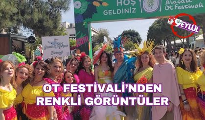 14. Alaçatı Ot Festivali’nde renkli görüntüler