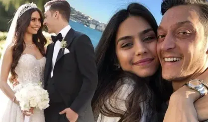 Mesut Özil'in eşi Amine Gülse 32. yaşını ailesiyle kutladı!