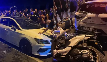 Seferihisar’da feci kaza: Otomobile çarpan motosiklet sürücüsü hayatını kaybetti!