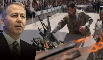 Bakan Yerlikaya'dan 'silah bırakma' sonrası ilk mesaj