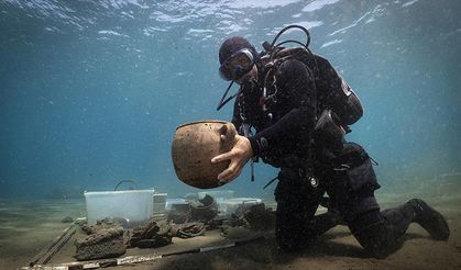 Datça açıklarındaki Osmanlı batığından müze dolusu hazine çıktı