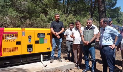 Alankıyı Köyü’nden örnek dayanışma: Yangınlara karşı jeneratör seferberliği