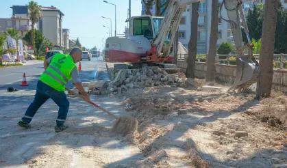 İzmir Güzelbahçe’de ana arterler yenileniyor: İlçenin çehresi değişiyor