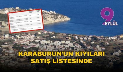 Bakanlık Karaburun’un kıyılarını satışa çıkardı
