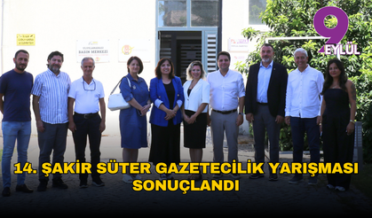 14. Şakir Süter Gazetecilik Yarışması sonuçlandı