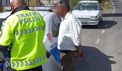 Ters yöne girdi hem ehliyetten oldu hem de 10 binlik oldu