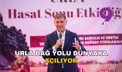 Urla Bağ Yolu dünyaya açılıyor: Cemil Tugay’dan tanıtım atağı