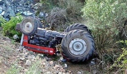 Karaburun'da traktör faciası: Bir kişi hayatını kaybetti