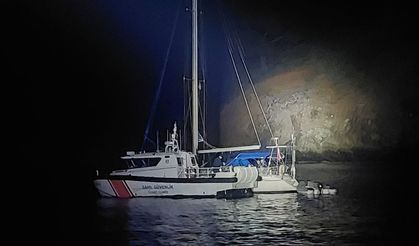 Fethiye açıklarında 35 düzensiz göçmen yakalandı