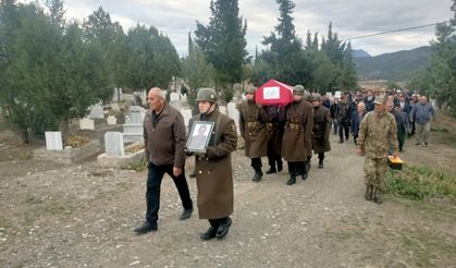 Çorum'da Kore Gazisi son yolculuğuna uğurlandı