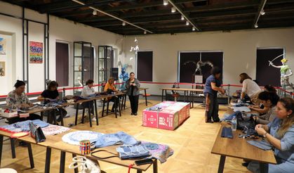 İleri dönüşüm ile eski kıyafetler ve tekstil atıkları değerleniyor