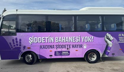 Seferihisar’da 25 Kasım için farkındalık otobüsü yollarda