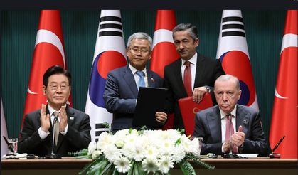 Erdoğan ile Güney Kore Devlet Başkanı Myung bir araya geldi: 3 anlaşma imzalandı