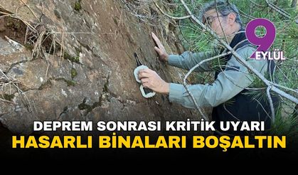 Prof. Dr. Sözbilir'den Sındırgı için kritik uyarı: 'Aynı büyüklükte yeni depremler olabilir, hasarlı binaları boşaltın'