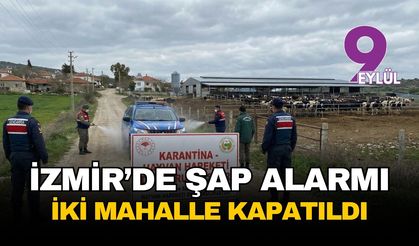İzmir'de şap alarmı: İki ilçede hayvan hareketleri tamamen durduruldu