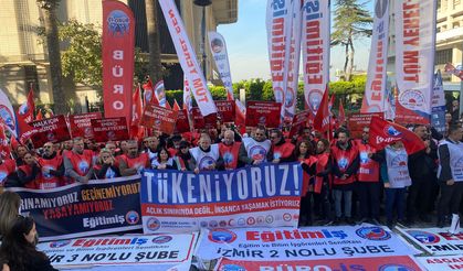 Memurlar iş bıraktı: İzmir’den hakça bütçe çağrısı