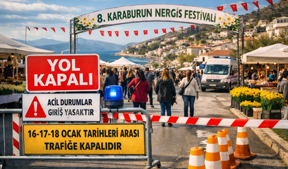 Karaburun’da üç gün trafik duracak: Festival boyunca acil geçiş dışında yol yok