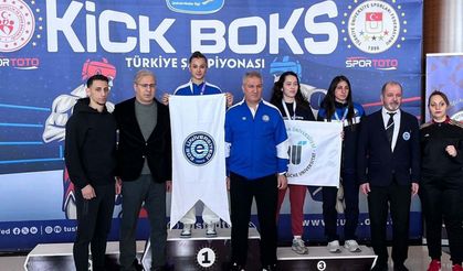 Burdur’da Ege rüzgarı esti: Elif Ceren Şanlı ringde altın madalyaya uzandı