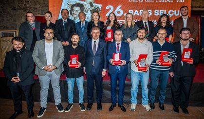 Barış Selçuk ödülleri törenle verildi