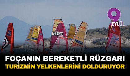 Foça’nın bereketli rüzgarı turizmin yelkenlerini dolduruyor