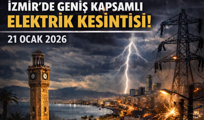 Elektrikler ne zaman gelecek? 21 Ocak’ta İzmir’de planlı kesinti saatleri