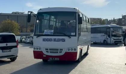 Menemen’de ücretsiz ring seferleri başladı