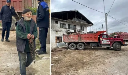 25 yıl boyunca evinde biriktirdiği çöpü 20 kamyon 2 günde ancak çıkardı
