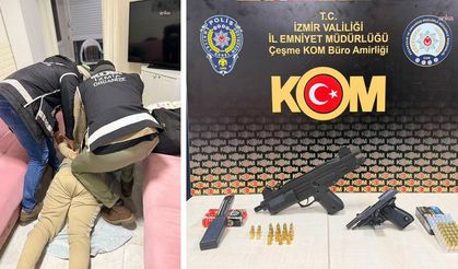 İzmir'de suç örgütü mensubu yakalandı