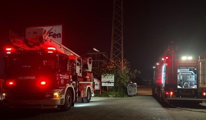 Buca’da Mobilya Atölyesinde Yangın