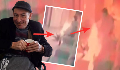 Bakımevinde dehşet! Üzerine kolonya döktü