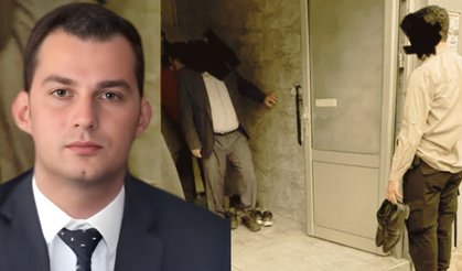 Kaymakam, polise ayakkabısını taşıttı