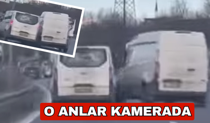 Otoyolda inanılmaz olay! Öfkeli sürücüler birbirlerine araçla saldırdı