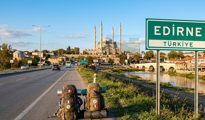 Paris'ten yola çıkan çevreci gezginlerin Türkiye durağı: Edirne'ye hayran kaldılar