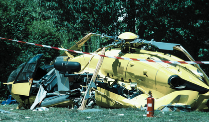 Askeri helikopter düştü: 2 ölü