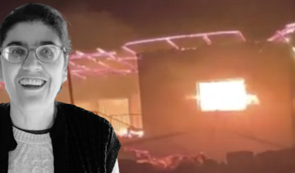 Kahreden son! Alevler içinde kaldı