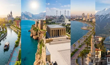 Yapay zekaya göre Türkiye'nin en yaşanabilir 5 şehri