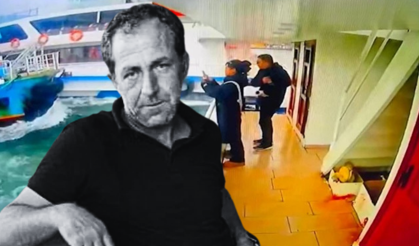 Feci ölüm! İki tekne arasında kaldı