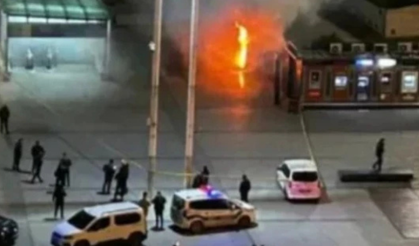 Metro İstasyonu’nunda yangın paniği