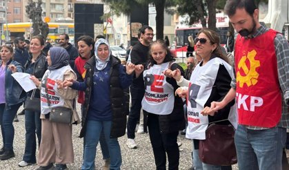 Atamay işçilerinden zafer kutlaması