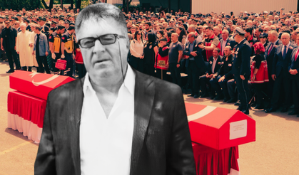 Şehit polisin cenazesinde hayatını kaybetti