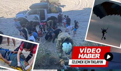 Paraşüt faciası: Kayalıklara çarptılar