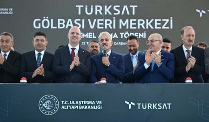 TÜRKSAT Gölbaşı Veri Merkezi Temeli Atıldı