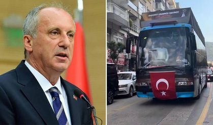 Muharrem İnce'den 'otobüs' iddiasına yanıt: "Otobüsü isteyen yok"