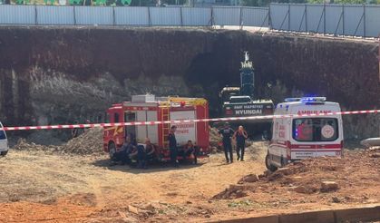 Denizli'de göçük altında kalan işçi yaşamını yitirdi