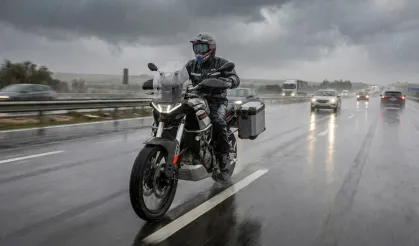 Motosikletlere trafik yasağı
