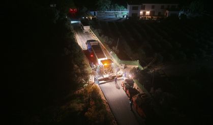 Büyükşehir'den Selçuk’a 15,5 kilometrelik yol hamlesi